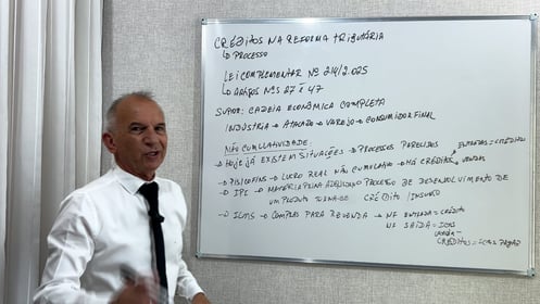 Processos que envolvem créditos na Reforma Tributária - C284