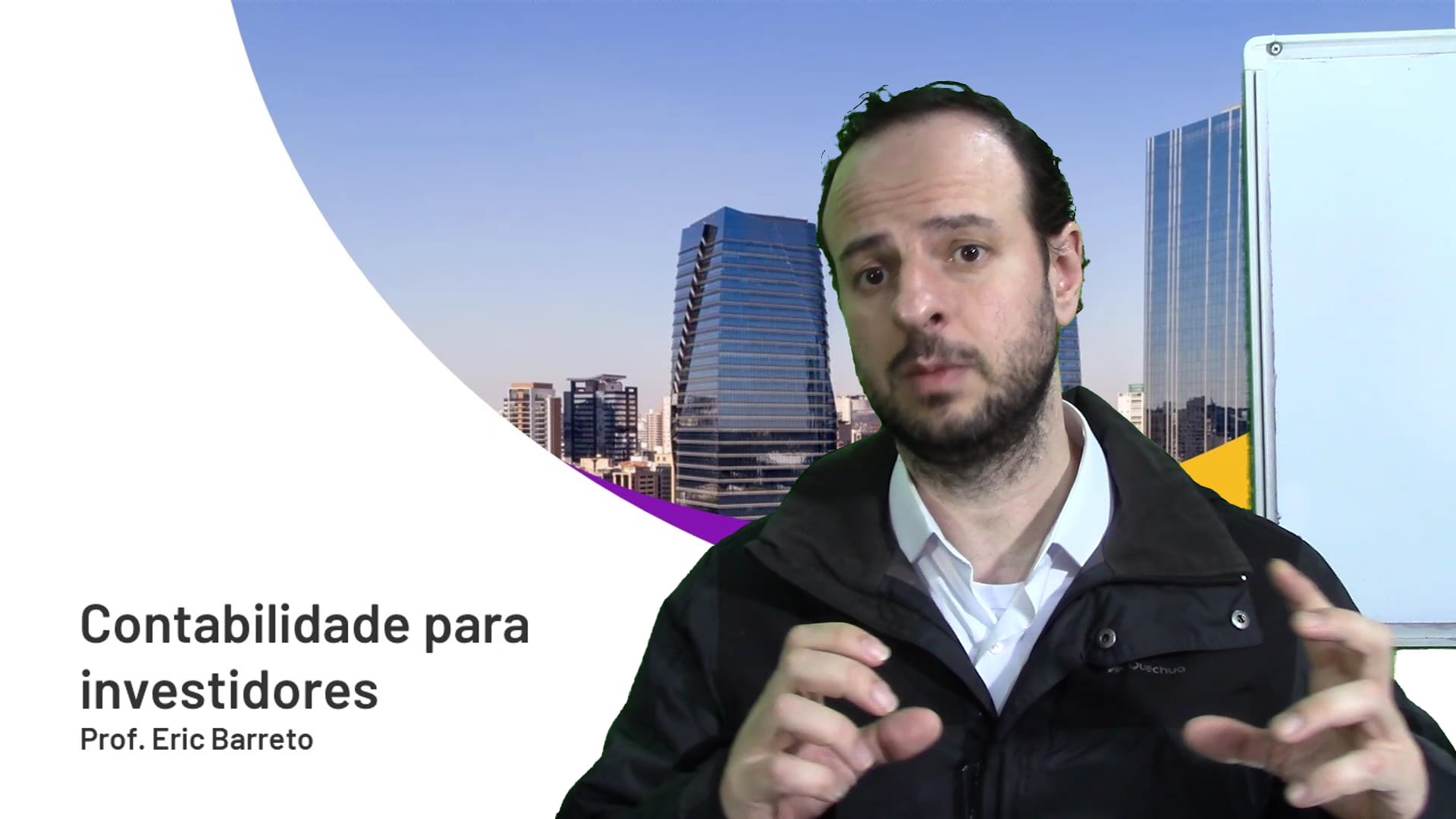 Apresentação do curso Contabilidade para Investidores