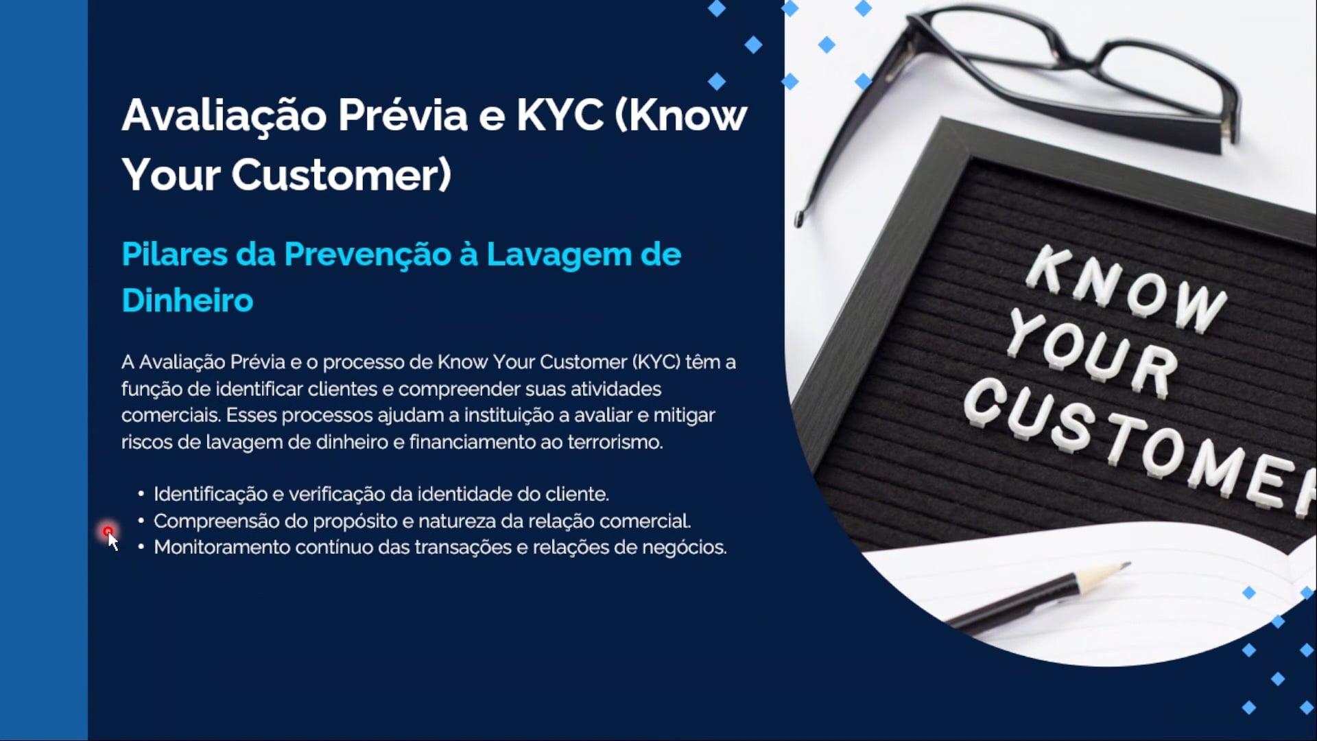  Avaliação Prévia e KYC (Know Your Customer) (Curso PLD/FT)