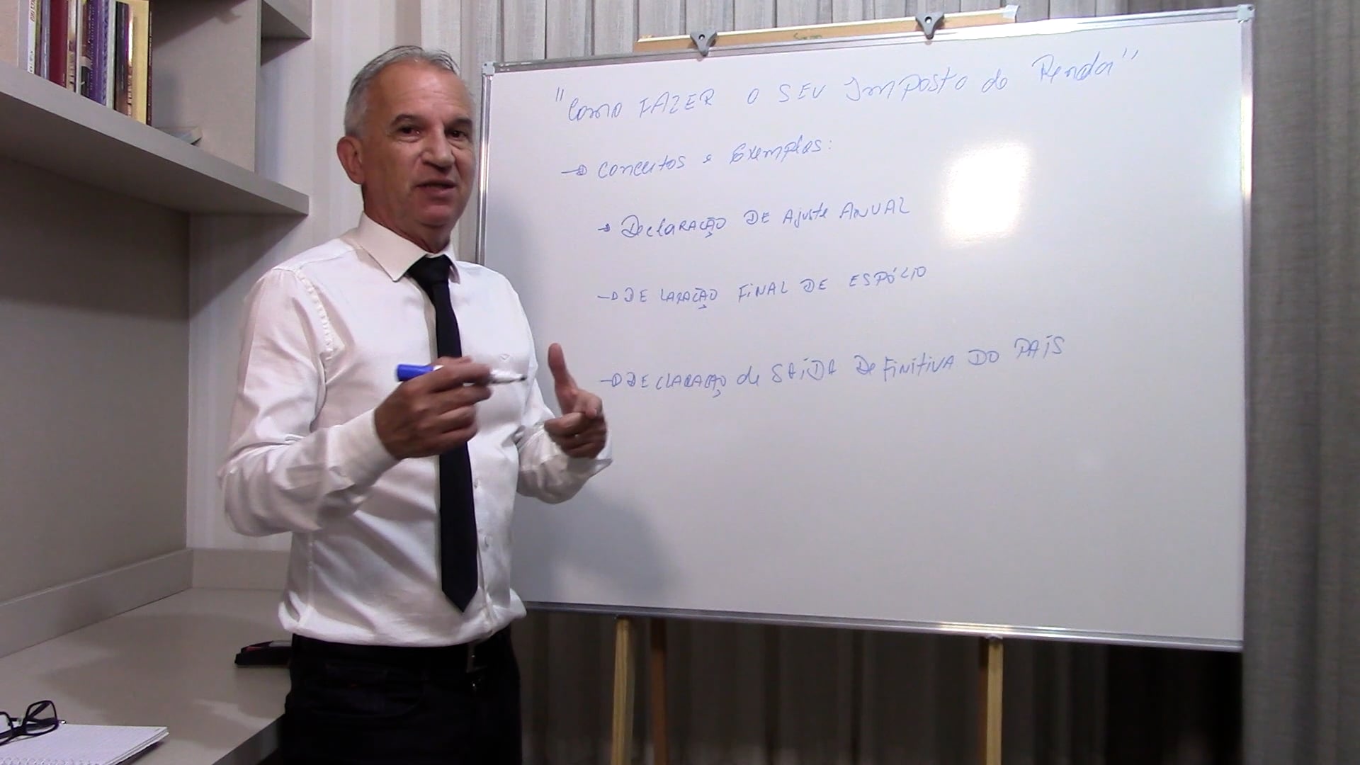 Declaração de Ajuste Anual, Declaração de Espólio e Declaração de Saída Definitiva do País 