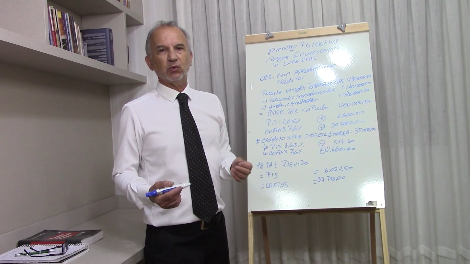 Exemplo de apuração do PIS e COFINS no regime cumulativo com aproveitamento de créditos