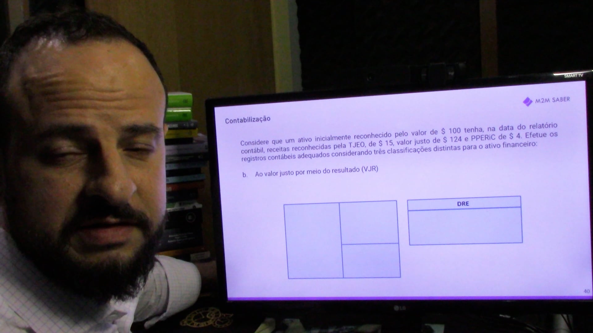 Exercício de Contabilização VJR e VJORA