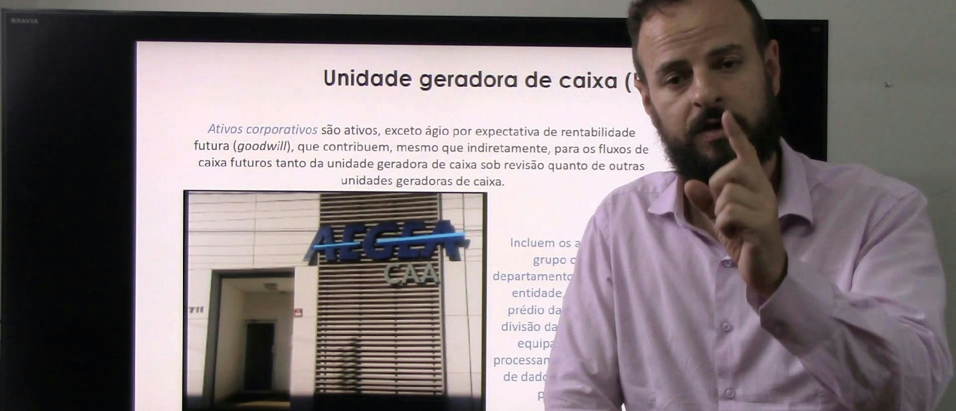 IAS 28 / CPC 18 (R2) - Teste de Impairment -  Unidade geradora de caixa 