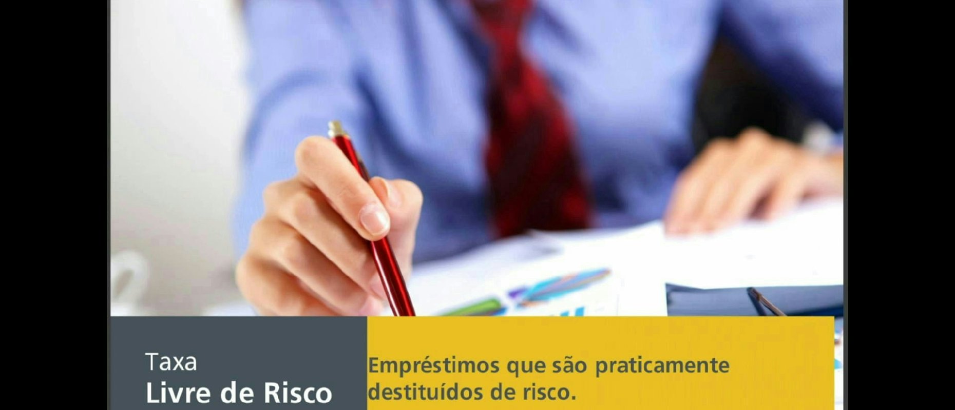 Juros: Taxa livre de risco
