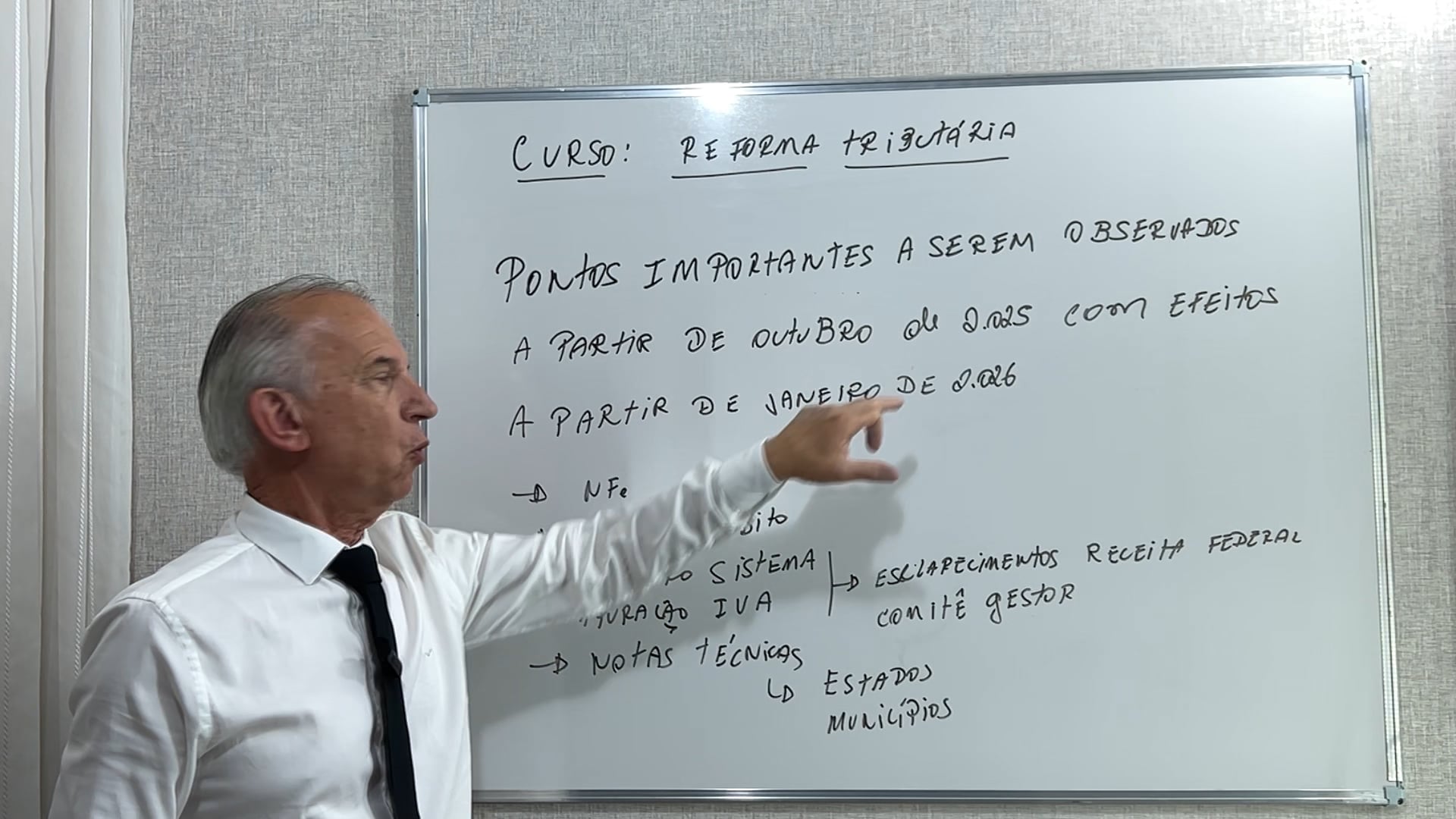 Pontos Importantes a partir de Outubro/2025 (Reforma Tributária)
