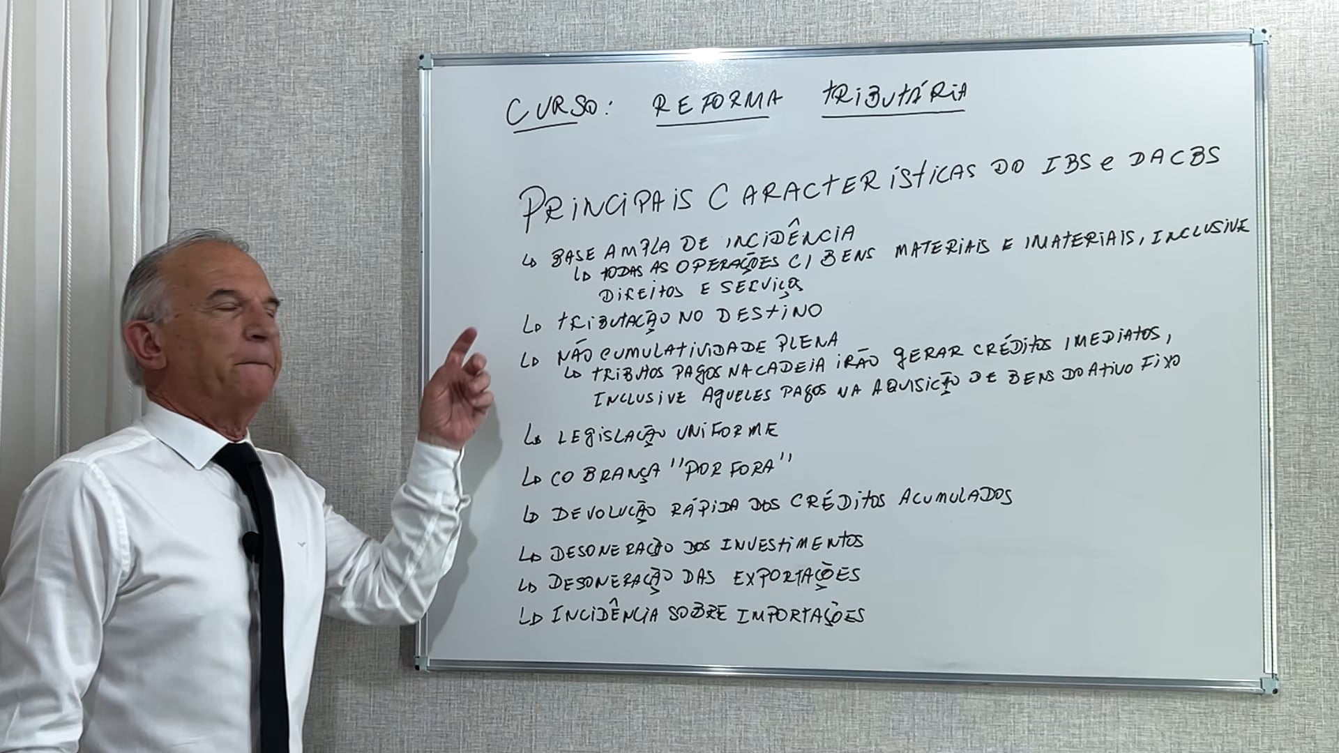 Principais características do IBS e da CBS (Reforma Tributária)