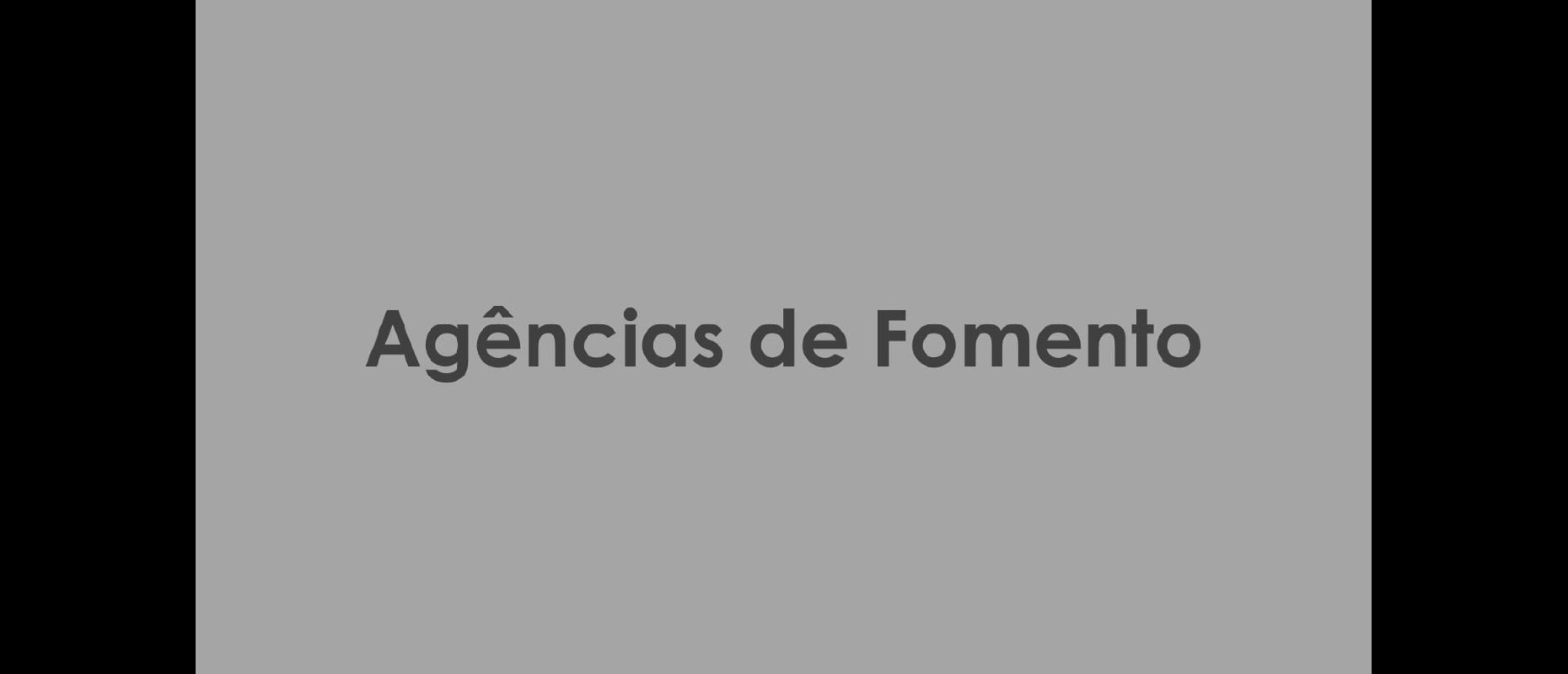 Agências de Fomento