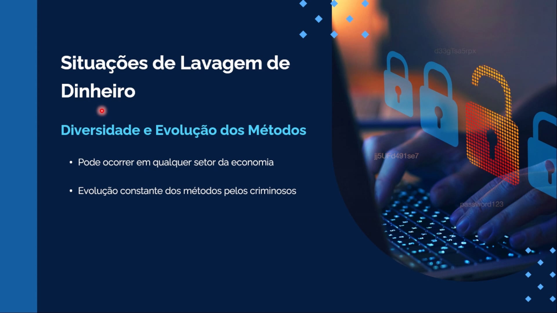 Situações de Lavagem de Dinheiro